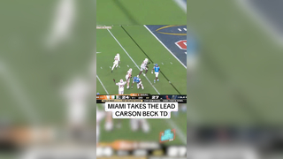 Carson Beck Runs It In Himself — What a Drive by the Miami Hurricanes
