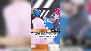 Carson Beck Runs It In Himself — What a Drive by the Miami Hurricanes