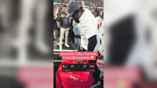Michael Irvin Goes Crazy Again After Miami’s Win Over Ole Miss BTA