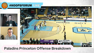 The Hoops Forum - Furman Princeton Offense Breakdown