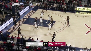 Princeton Offense - Richmond Spiders - Open Phase Dribble-Ats