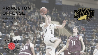 Princeton Offense - Nebraska Wesleyan University - Brush Point SPIN