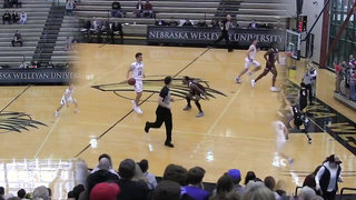 Princeton Offense - Nebraska Wesleyan University - Forwards Out - Point Away Screens