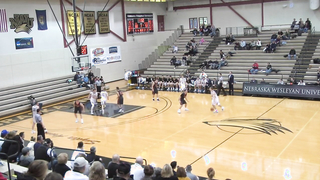 Princeton Offense - Nebraska Wesleyan University - Forwards Out - Point Away Screens