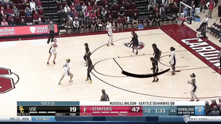 Stanford Cardinal - Princeton Offense ("Jersey") - Box Entry Into Away Action
