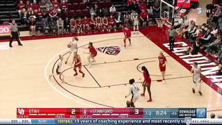 Stanford Cardinal - Princeton Offense ("Jersey") - Box Entry Into Away Action