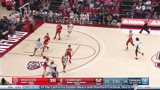 Stanford Cardinal - Princeton Offense ("Jersey") - Box Entry Into Away Action