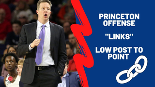 Princeton Offense - Links - Low Post to Point