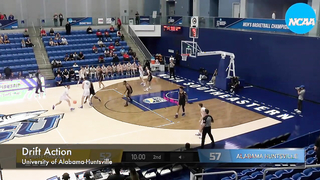 Princeton Offense - Point "Spin Drift" | Alabama-Huntsville Chargers