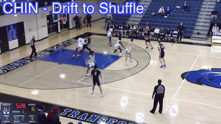Princeton Offense - Chin "Drift to Shuffle" | Alabama-Huntsville Chargers