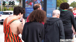 Middle School Reporter Lauryn Hits the Streets ? | CFP Fan Predictions Outside Hard Rock Stadium