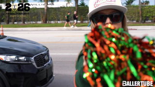 Middle School Reporter Lauryn Hits the Streets ? | CFP Fan Predictions Outside Hard Rock Stadium