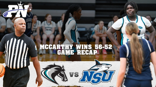 Archbishop McCarthy vs NSU University | 56–52 Girls Basketball Highlights