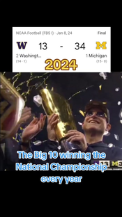 Best Conference in College Football #cfp #nationalchampionship #big10...
