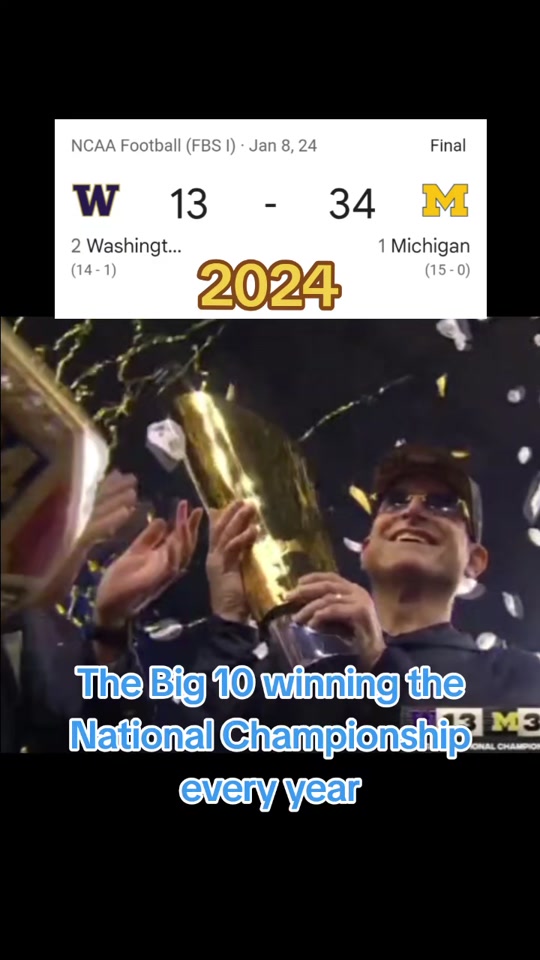 Best Conference in College Football #cfp #nationalchampionship #big10...