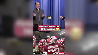 Fernando Mendoza’s breakdown of his touchdown in the CFP National Cha...