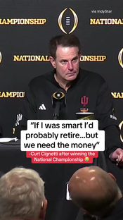 Retirement not on the table for Coach Cignetti #curtcignetti #ferna...