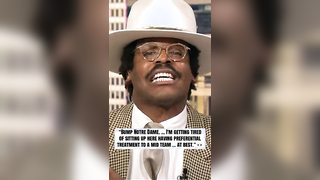 #camnewton responds to the breaking news about the #CFP and #NotreDam...