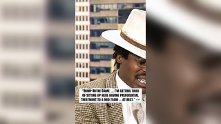 #camnewton responds to the breaking news about the #CFP and #NotreDam...