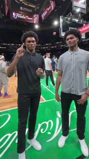Amen and Ausar Thompson see if they can name their 2023 NBA Draft cla...