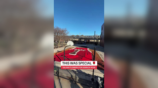 This was special 100,000 flowers for one Derrick Rose at Clybourn P...