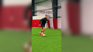 The Art of the Fake Injury ? Try at your own risk #soccer #footba...