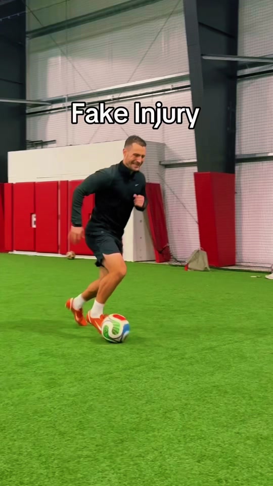 The Art of the Fake Injury 🩼 Try at your own risk #soccer #footba...