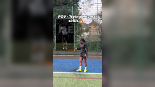 POV - Trying Neymar skills ‍ #neymar #soccer #viral #football #futbol