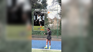 POV - Trying Neymar skills ‍ #neymar #soccer #viral #football #futbol