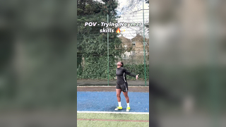 POV - Trying Neymar skills ‍ #neymar #soccer #viral #football #futbol