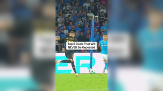 Top 5 Goals that will NEVER be Repeated in Football #lxthalfc #soc...