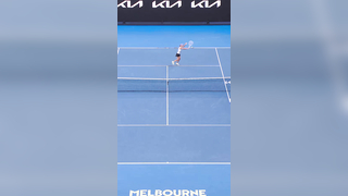 Tennis almost becomes a contact sport #AusOpen #Swiatek #Bouzkova @...