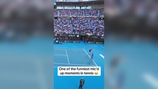 They started playing music (via @Australian Open) #espnsocial #tenn...