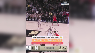 Keaton Wagler Delivers Historic Performance | College Basketball Highlights