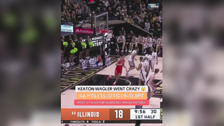 Keaton Wagler Delivers Historic Performance | College Basketball Highlights