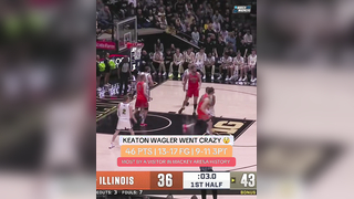 Keaton Wagler Delivers Historic Performance | College Basketball Highlights