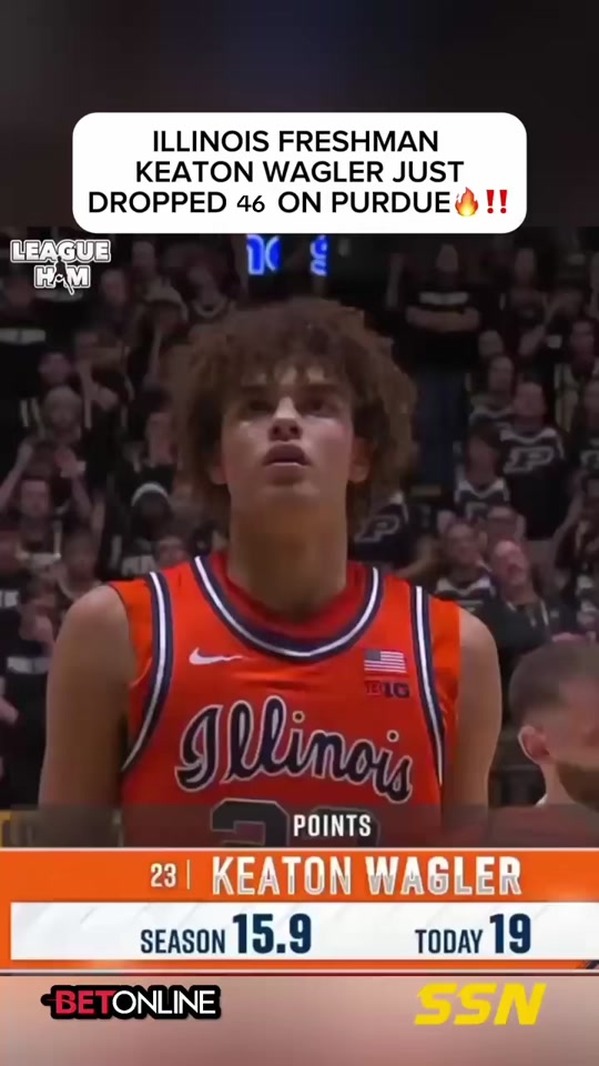 Keaton Wagler Goes Nuclear with 46 Points vs Purdue