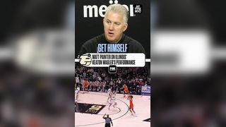 Matt Painter Reacts to Keaton Wagler’s Historic Night at Mackey Arena