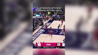 AJ Dybantsa Drops Unreal 43 Points | Sets All-Time BYU Freshman Scoring Record