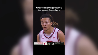 Kingston Flemings Shines in Tough Loss | College Basketball Highlights