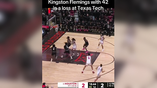 Kingston Flemings Shines in Tough Loss | College Basketball Highlights