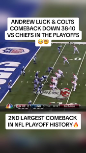 Andrew Luck Was Special | Remembering a Legendary NFL Playoff Performance