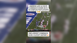 Andrew Luck Was Special | Remembering a Legendary NFL Playoff Performance