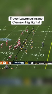 One of the Greatest College QBs Ever | Trevor Lawrence at Clemson
