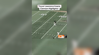 One of the Greatest College QBs Ever | Trevor Lawrence at Clemson