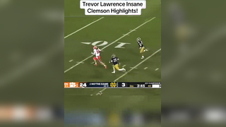 One of the Greatest College QBs Ever | Trevor Lawrence at Clemson
