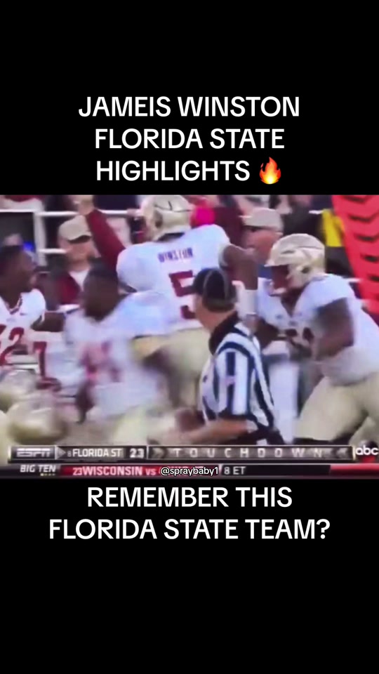 JAMEIS WINSTON FLORIDA STATE #fyp #jameiswinston #floridastate #colle...