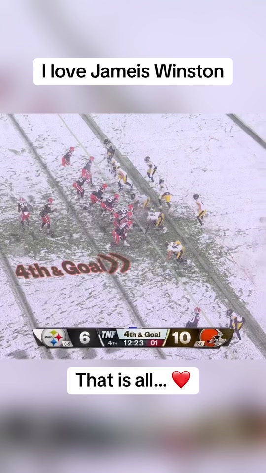 Jameis Winston Delivers Feel-Good Moment for Browns Fans | NFL Highlight