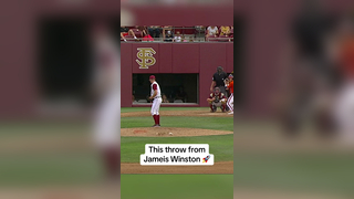 Jameis Winston launched this #throwback #fsu #baseball #highlight #...