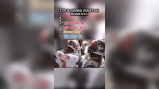 TOP 5 JAMEIS WINSTON MOMENTS #fyp #xyzbca #nfl #jaxsondart #jameiswin...